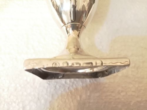 GEORGIAN SILVER HELMET JUG - ADDITIONAL PHOTO 4
