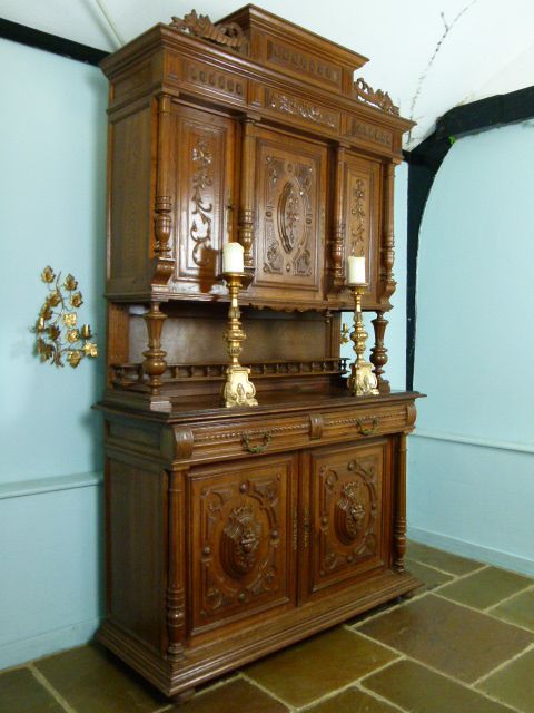 
 French Carved Oak Henri II Revival Buffet Sideboard











































































































































































