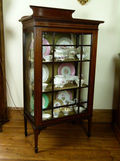 Edwardian Mahogany Display Cabinet