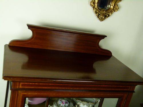 fig 4. Edwardian Mahogany Display Cabinet