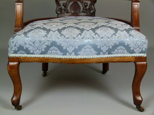 fig 3. Edwardian Mahogany Tub Chair.