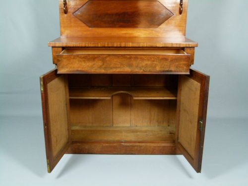 fig 4. Quality Victorian Flame Mahogany Sideboard Cabinet