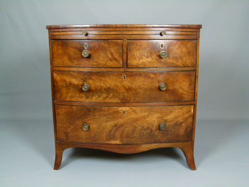 Georgian Mahogany Bow-front Chest of Drawers
 
 
 
 
 
 
 
