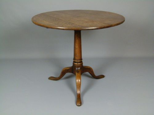 Georgian Country Oak Tilt-top Breakfast/ Supper Table
