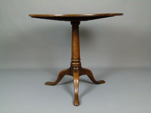 fig 1. Georgian Country Oak Tilt-Top Breakfast/ Supper Table
