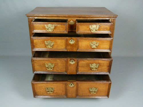 fig 3. 17th Century Oak Chest Of Drawers
 