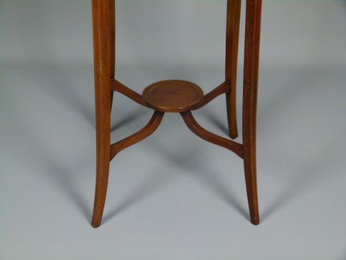 fig 2. Edwardian Mahogany Inlaid Occasional Table