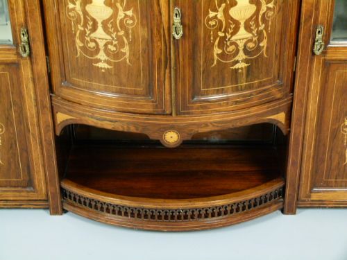 fig 2. Edwardian Rosewood & Marquetry Sideboard