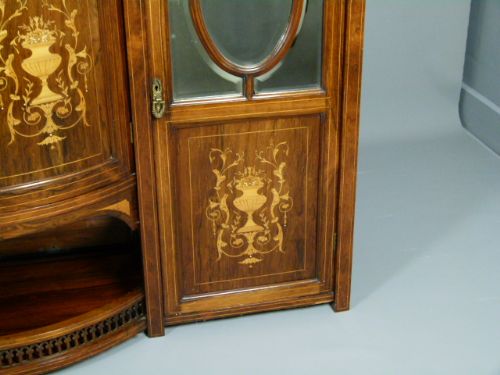 fig 3. Edwardian Rosewood & Marquetry Sideboard