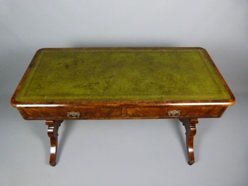 fig 4. Elegant 19thc Burr Walnut Sofa/ Writing Table