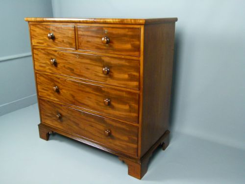 fig 2. Georgian Mahogany Chest Of Drawers
 