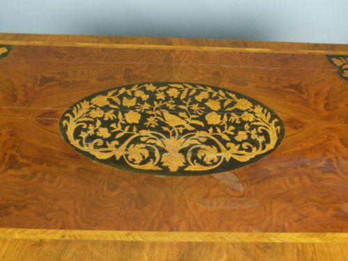 fig 4. Superb Late 18thc William & Mary Design Marquetry Chest Of Drawers