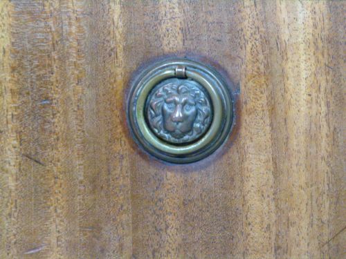 fig 2. George III Mahogany Caddy-Top Chest Of Drawers
