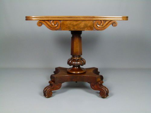 fig 1. Early Victorian Mahogany Tea/Console Table