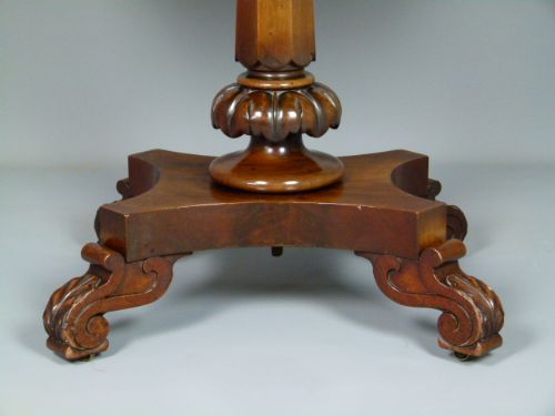 fig 2. Early Victorian Mahogany Tea/Console Table