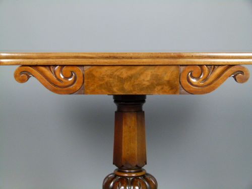 fig 3. Early Victorian Mahogany Tea/Console Table
