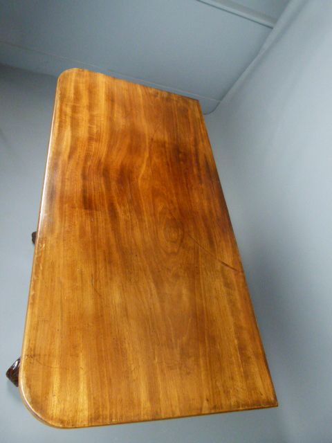 fig 5. Early Victorian Mahogany Tea/Console Table