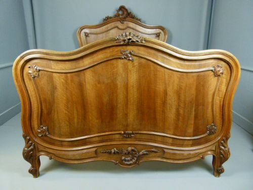 fig 2. Fine Louis XV Style-Rococo French Double Bed