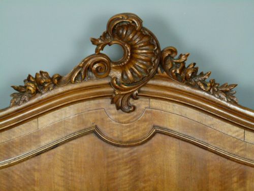 fig 4. Fine Louis XV Style-Rococo French Double Bed