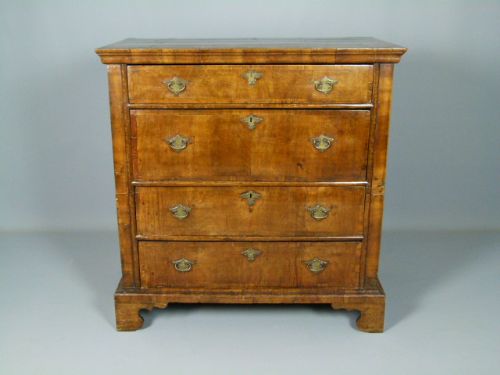 fig 2. Early 18th Century Walnut Chest Of Drawers