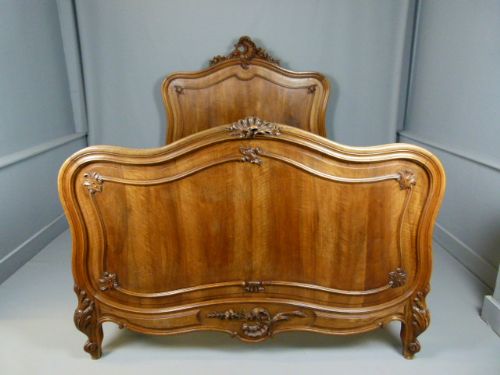 fig 1. Fine Louis XV Style-Rococo French Double Bed