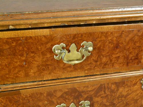 fig 4. Early 18th Century Walnut Chest On Stand