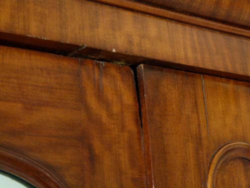 fig 2. Good Quality Victorian Mahogany Mirrored Wardrobe
