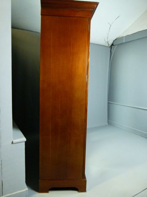 fig 5. Super Quality Edwardian Mahogany Compactum Wardrobe