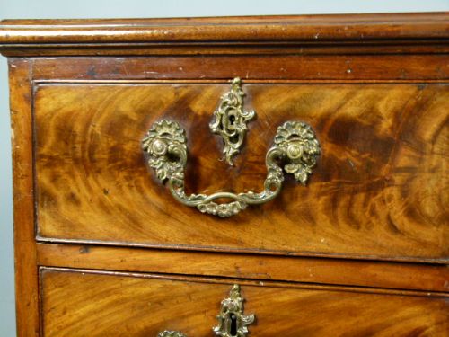 fig 4. Charming Georgian Mahogany Pedestal Desk