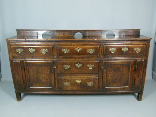 Charming Georgian Oak Dresser Base