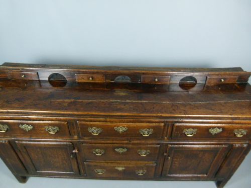 fig 1. Charming Georgian Oak Dresser Base