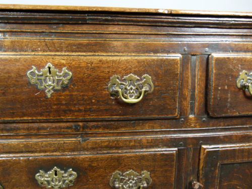 fig 4. Charming Georgian Oak Dresser Base