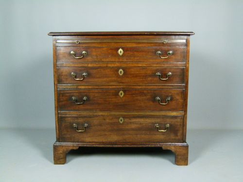Elegant Georgian Small Mahogany Chest of Drawers