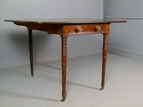 Regency Mahogany Pembroke Table