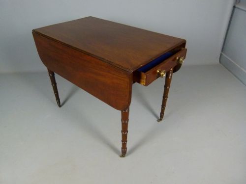 fig 2. Regency Mahogany Pembroke Table