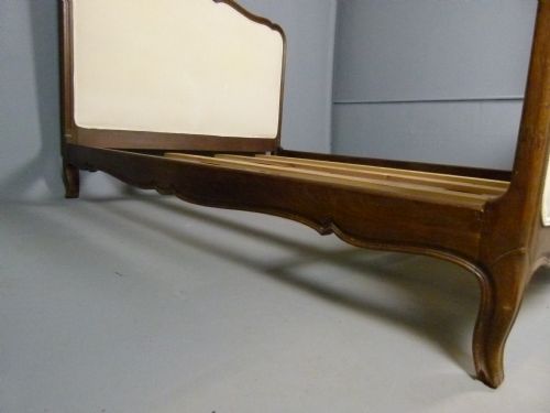 fig 1. French Carved Oak Double Bed c1900