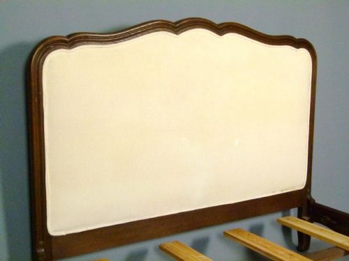 fig 2. French Carved Oak Double Bed c1900
