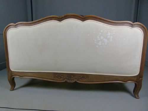 fig 3. French Carved Oak Double Bed c1900