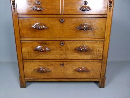 fig 2. Charming Victorian Mahogany Chest Of Drawers