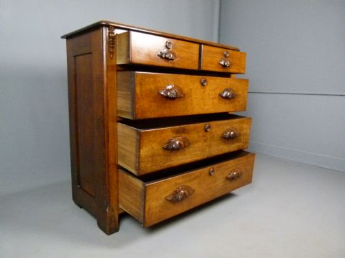 fig 3. Charming Victorian Mahogany Chest Of Drawers