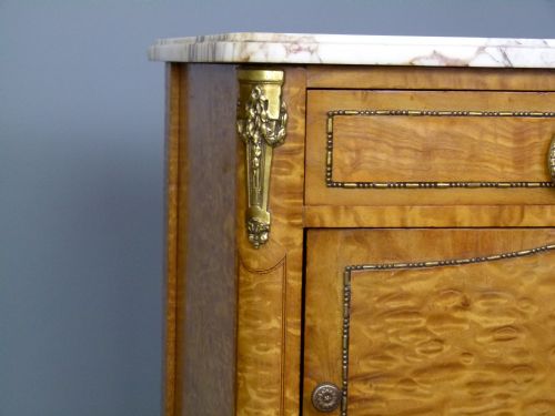 fig 4. Fine Pair Of French Satinwood Bedside Cabinets.