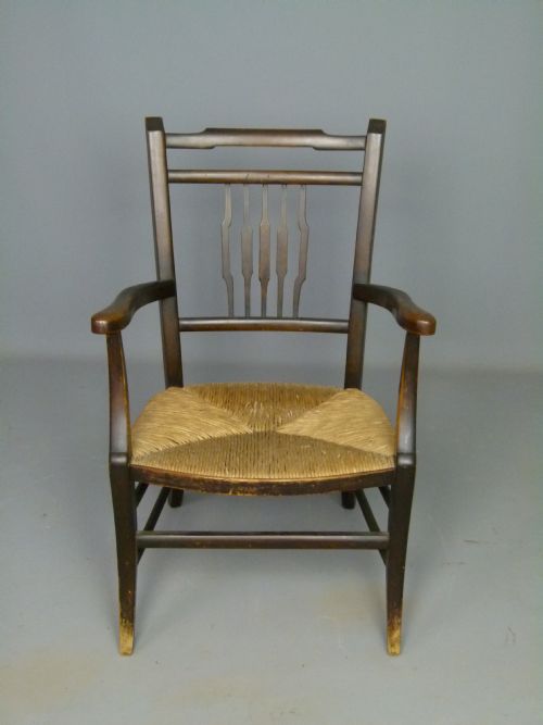 fig 1. Victorian Country Oak Easy/Arm Chair