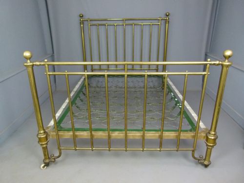 fig 1. Original Victorian All Brass King-Size Bed