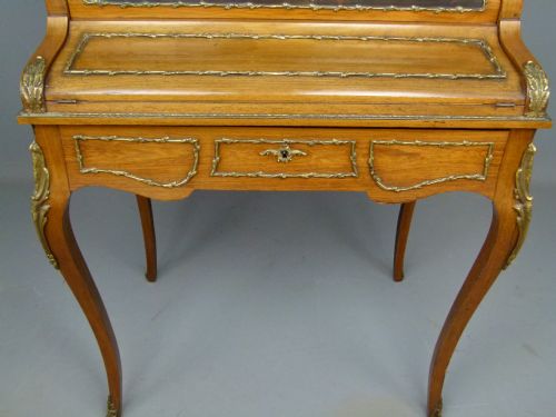 fig 4. Stunning Louis XV Rosewood Bureau De Dame c1890