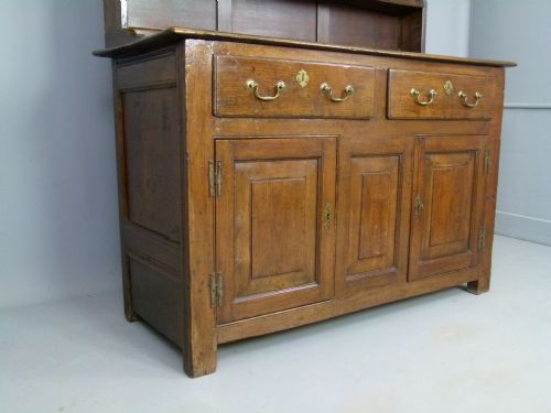 fig 2. Charming Georgian Small Oak Dresser