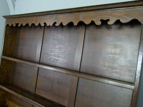 fig 4. Charming Georgian Small Oak Dresser