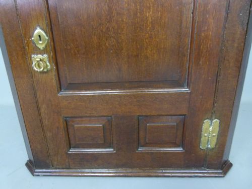 fig 3. Georgian Oak Corner Cabinet Cupboard