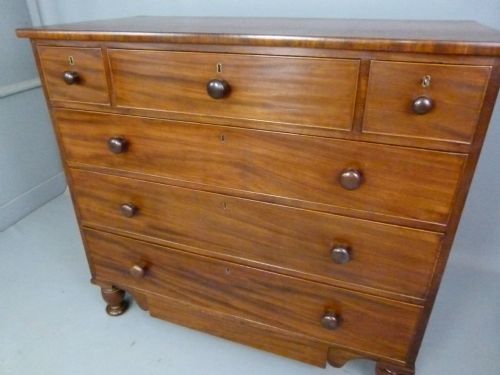 fig 2. Handsome Regency Mahogany Chest Of Drawers