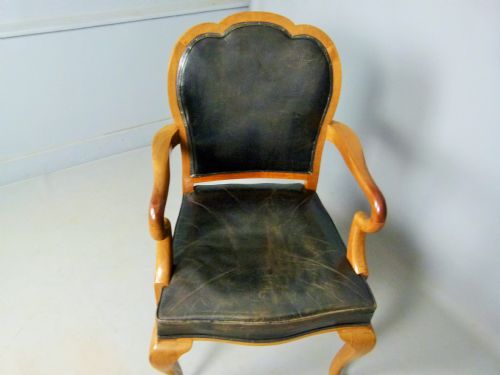 fig 3. 1920`s Walnut Desk Arm Chair