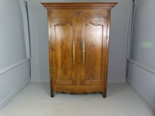 Charming Late 18th Century French Provincial Chestnut Armoire
